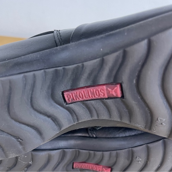 Pikolinos Black Leather Ankle Boots Booties Size EU 41 - Picture 13 of 16